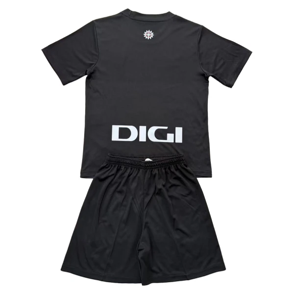 Athletic Bilbao Maalivahdin Paita Lasten 2025/26 Musta (+ Shortsit)