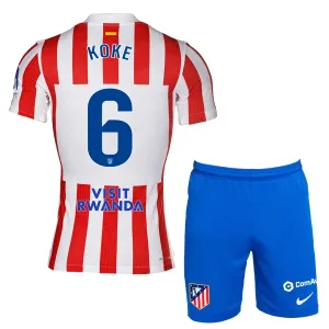 Atlético Madrid Koke 6 Kotipaita Lasten 2025/26 (+ Shortsit)