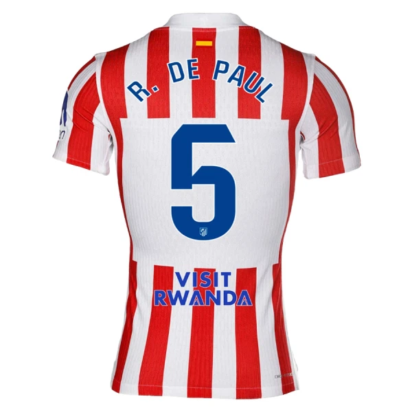 Atlético Madrid R. de Paul 5 Kotipaita Lasten 2025/26 (+ Shortsit)