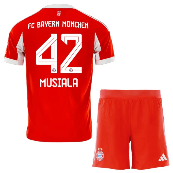 FC Bayern München Jamal Musiala 42 Kotipaita Lasten 2025/26 (+ Shortsit)