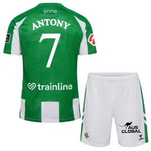 Real Betis Antony Santos 7 Kotipaita Lasten 2025/26 (+ Shortsit)