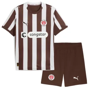 FC St. Pauli Kotipaita Lasten 2025/26 (+ Shortsit)