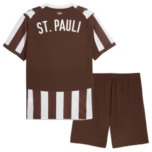 FC St. Pauli Kotipaita Lasten 2025/26 (+ Shortsit)