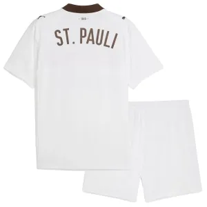 FC St. Pauli Vieraspaita Lasten 2025/26 (+ Shortsit)