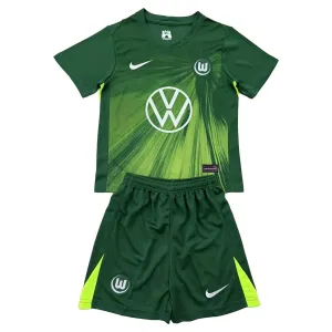 VfL Wolfsburg Kotipaita Lasten 2025/26 (+ Shortsit)