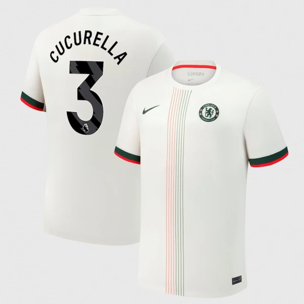 Chelsea Cucurella 3 Vieraspaita 2025/26 Chelsea Cucurella 3 Vieraspaita 2025/26