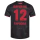 Bayer 04 Leverkusen Edmond Tapsoba 12 Kotipaita 2025/26 Bayer 04 Leverkusen Edmond Tapsoba 12 Kotipaita 2025/26