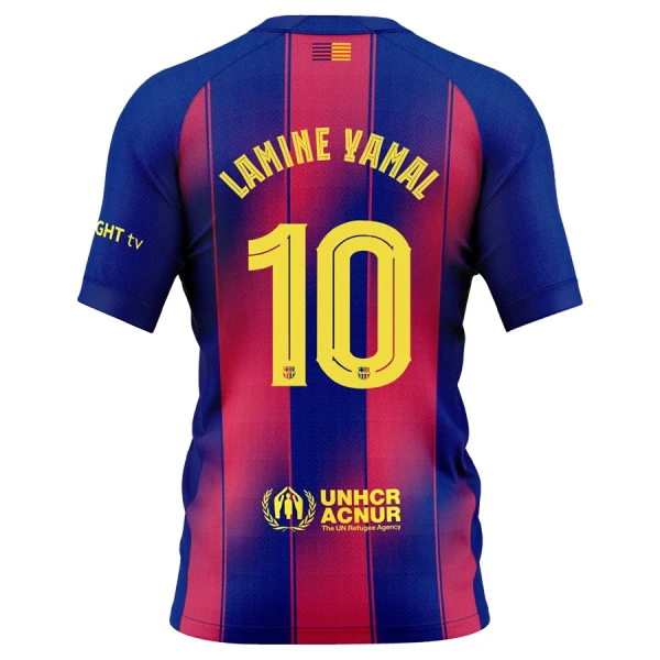 FC Barcelona Lamine Yamal 10 Kotipaita 2025/26 FC Barcelona Lamine Yamal 10 Kotipaita 2025/26