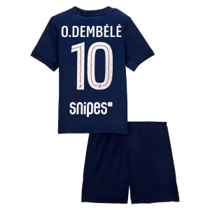 Paris Saint-Germain Ousmane Dembélé 10 Kotipaita Lasten 2025/26 (+ Shortsit)