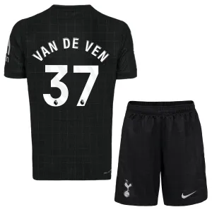 Tottenham Hotspur Micky van de Ven 37 Vieraspaita Lasten 2025/26 (+ Shortsit)