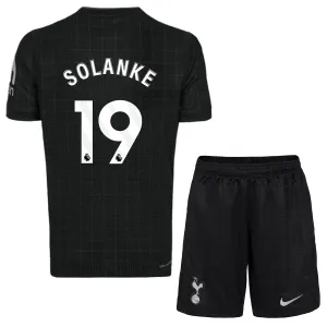 Tottenham Hotspur Solanke 19 Vieraspaita Lasten 2025/26 (+ Shortsit)