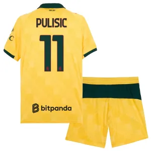 AC Milan Christian Pulisic 11 3. Paita Lasten 2025/26 (+ Shortsit)