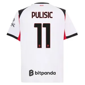AC Milan Christian Pulisic 11 Vieraspaita 2025/26
