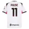 AC Milan Christian Pulisic 11 Vieraspaita 2025/26