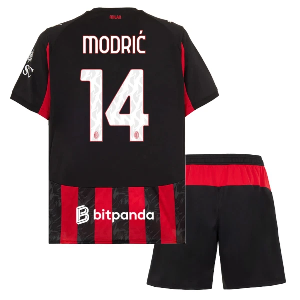 AC Milan Luka Modrić 14 Kotipaita Lasten 2025/26 (+ Shortsit)