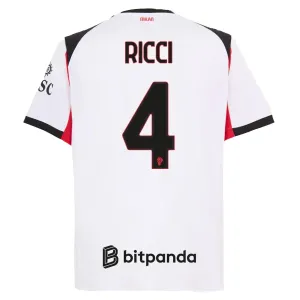 AC Milan Ricci 4 Vieraspaita 2025/26