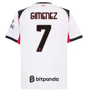 AC Milan Santiago Gimenez 7 Vieraspaita 2025/26