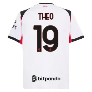 AC Milan Theo Hernández 19 Vieraspaita 2025/26