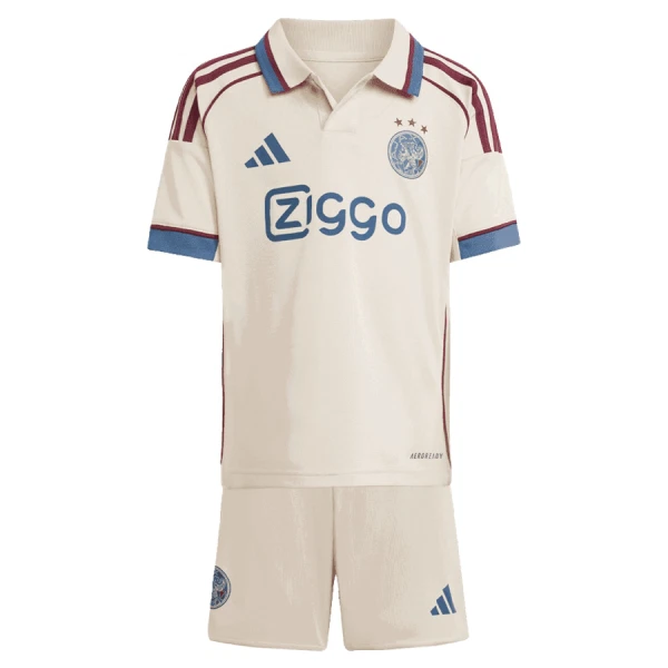 AFC Ajax 3. Paita Lasten 2025/26 (+ Shortsit)