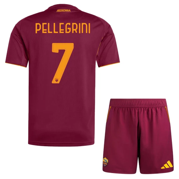 AS Roma Pellegrini 7 Kotipaita Lasten 2025/26 (+ Shortsit)