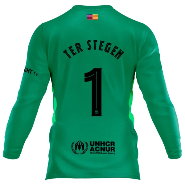 FC Barcelona Marc-André ter Stegen 1 Maalivahdin Paita 2025/26 Pitkähihainen