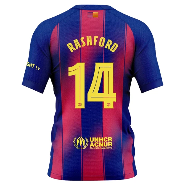FC Barcelona Marcus Rashford 14 3. Paita Lasten 2025/26 (+ Shortsit)