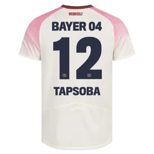 Bayer 04 Leverkusen Edmond Tapsoba 12 Vieraspaita 2025/26