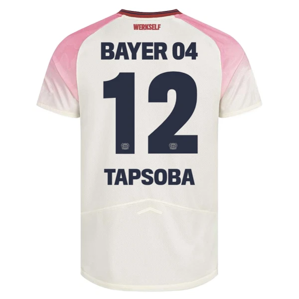 Bayer 04 Leverkusen Edmond Tapsoba 12 Vieraspaita 2025/26
