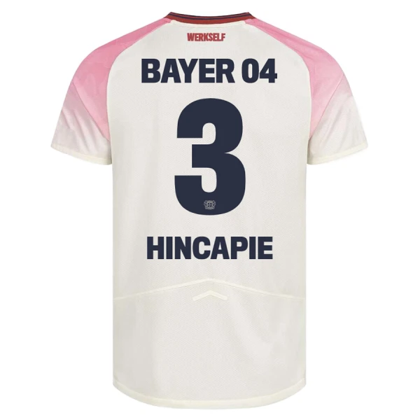 Bayer 04 Leverkusen Piero Hincapie 3 Vieraspaita Lasten 2025/26 (+ Shortsit)