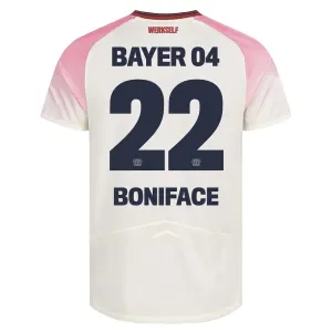 Bayer 04 Leverkusen Victor Boniface 22 Vieraspaita 2025/26