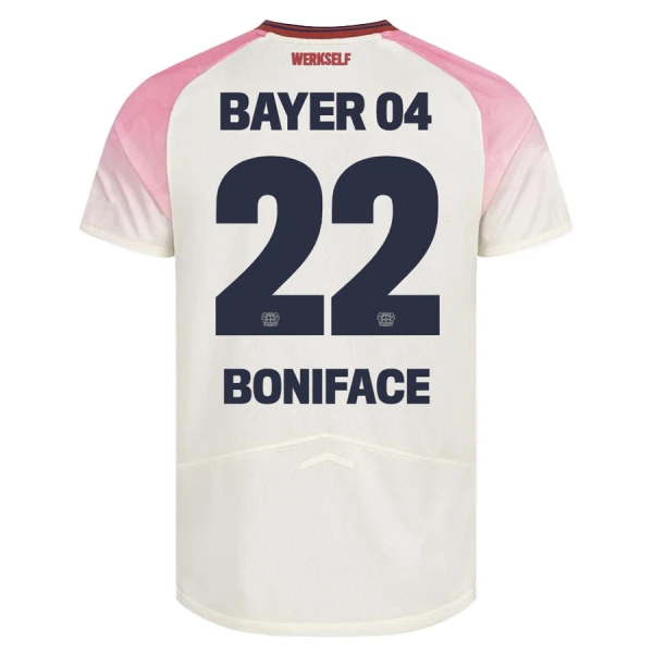Bayer 04 Leverkusen Victor Boniface 22 Vieraspaita 2025/26