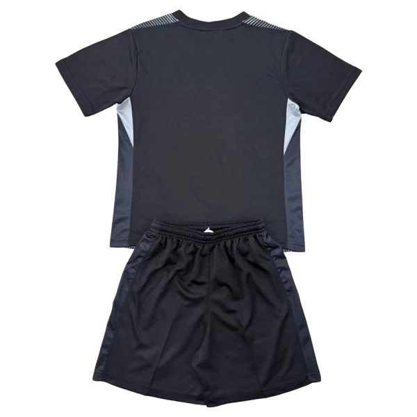 Atlético Madrid Maalivahdin Paita Lasten 2025/26 Musta (+ Shortsit)