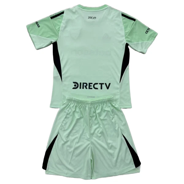 Boca Juniors Maalivahdin Paita Lasten 2025/26 Vihreä (+ Shortsit)