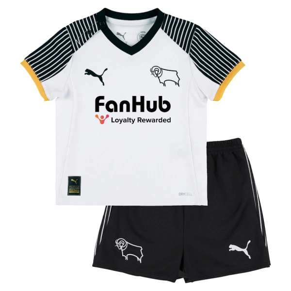 Derby County Kotipaita Lasten 2025/26 (+ Shortsit)