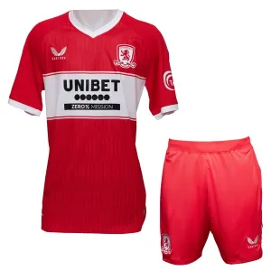 Middlesbrough Kotipaita Lasten 2025/26 (+ Shortsit)