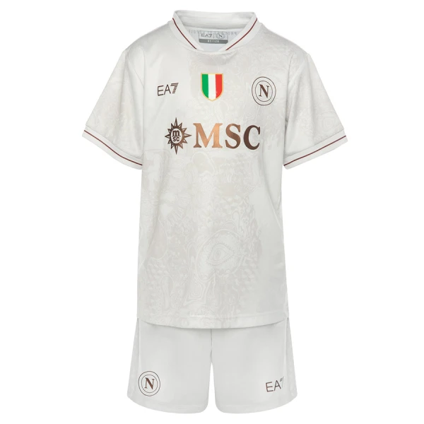 Napoli Vieraspaita Lasten 2025/26 (+ Shortsit)