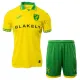 Norwich City Kotipaita Lasten 2025/26 (+ Shortsit)