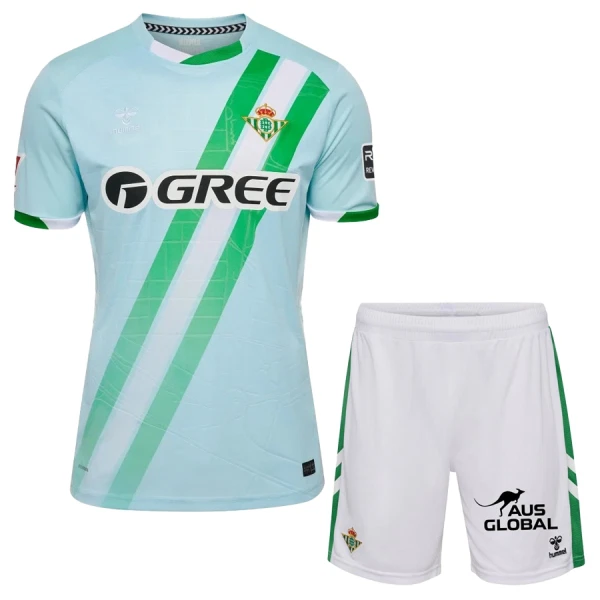 Real Betis Vieraspaita Lasten 2025/26 (+ Shortsit) Real Betis Vieraspaita Lasten 2025/26 (+ Shortsit)