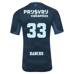 Feyenoord Rotterdam Dávid Hancko 33 Vieraspaita 2025/26