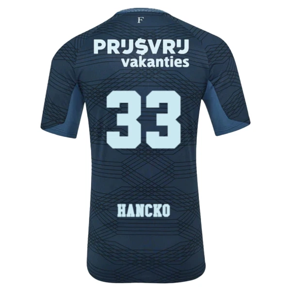 Feyenoord Rotterdam Dávid Hancko 33 Vieraspaita 2025/26