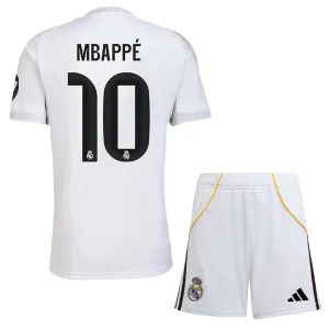 Real Madrid Kylian Mbappé 10 Kotipaita Lasten 2025/26 (+ Shortsit)