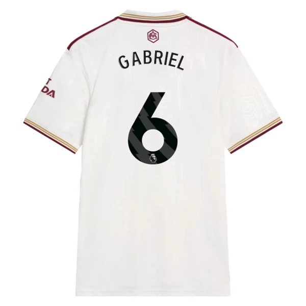 Arsenal Gabriel 6 3. Paita 2025/26