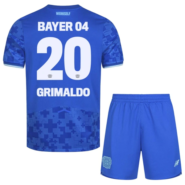 Bayer 04 Leverkusen Alejandro Grimaldo 20 3. Paita Lasten 2025/26 (+ Shortsit)