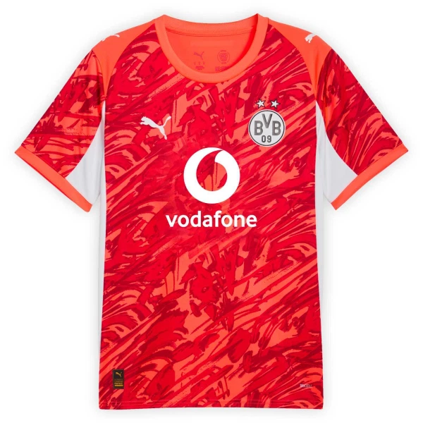 Borussia Dortmund Gregor Kobel 1 Maalivahdin Paita 2025/26 Punainen