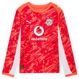 Borussia Dortmund Gregor Kobel 1 Maalivahdin Paita 2025/26 Punainen Pitkähihainen