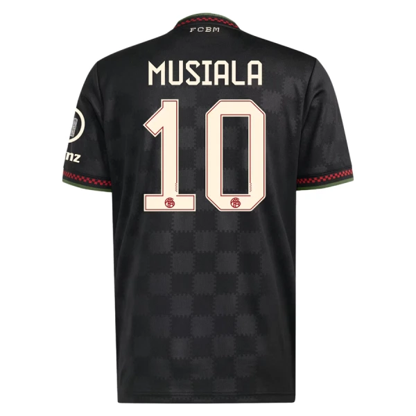 FC Bayern München Jamal Musiala 10 3. Paita Lasten 2025/26 (+ Shortsit)