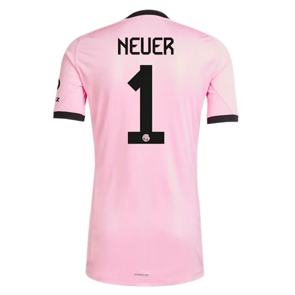 FC Bayern München Manuel Neuer 1 Maalivahdin Paita 2025/26 Vaaleanpunainen FC Bayern München Manuel Neuer 1 Maalivahdin Paita 2025/26 Vaaleanpunainen