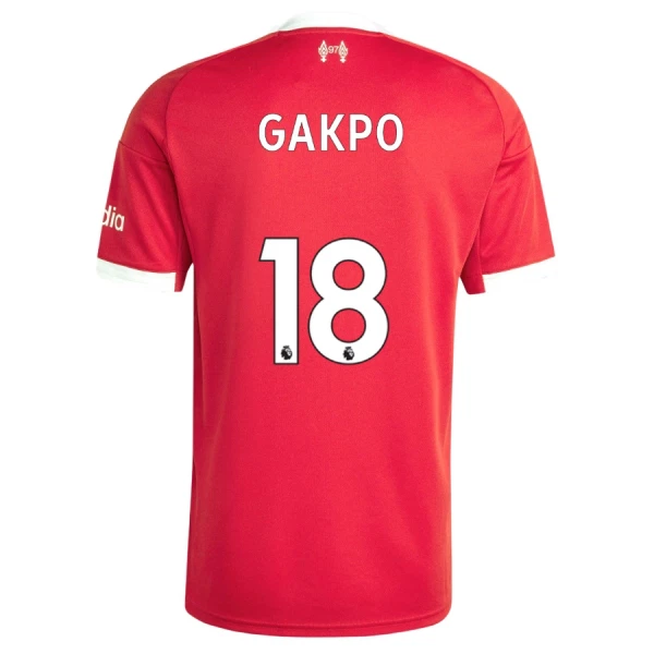 Liverpool Cody Gakpo 18 Kotipaita 2025/26