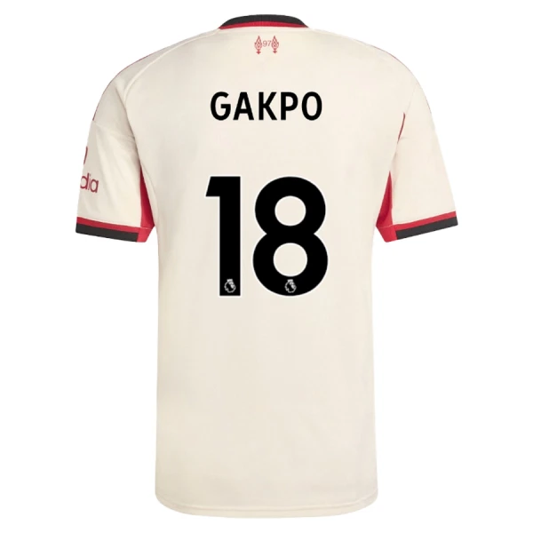 Liverpool Cody Gakpo 18 Vieraspaita Lasten 2025/26 (+ Shortsit)
