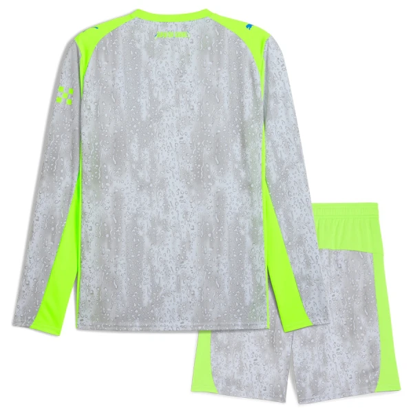 Manchester City 3. Paita Lasten 2025/26 Pitkähihainen (+ Shortsit)